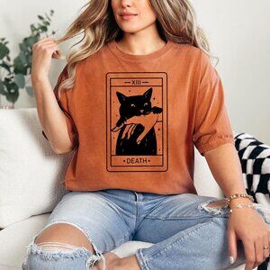 Tarot Card Black Cat Shirt